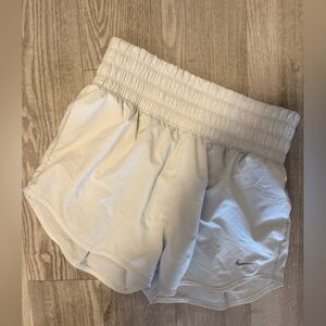 Nike Juniors Light Gray Athletic Shorts